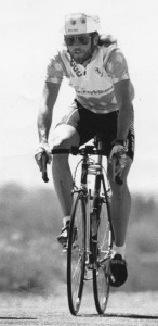 Your Humble Narrator, four months after T-boning a Blazer. The right shin still looked like someone had taken a potato peeler to it.