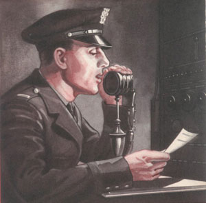 "Calling all cars; calling all cars; be on the lookout for a Manx sprinter, 5-foot-9, 150, a pair of guns concealed under the Lycra ... that is all."