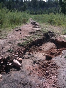 Part of the stellar trails network praised by Outside magazine after a summer of torrential rain and minimal maintenance.