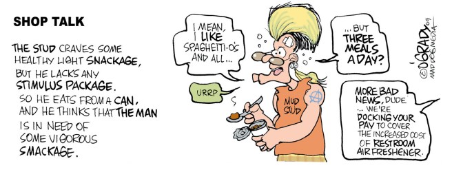 Uh-oh, SpaghettiOs ... your daddy-o is gone-o.