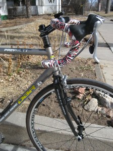 The DBR has yet another new stem — and a new fork to go with it.