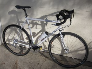 The Nobilette cyclo-cross bike is ready to roll.