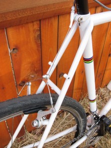 Check out the nifty integrated cable hanger.