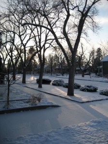 It's not as cold as it looks. It's colder.