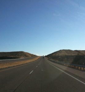 I-25 in New Mexico.