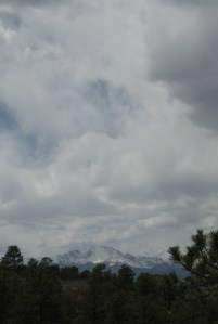 Weather over the mountain