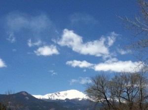 Pikes Peak in May