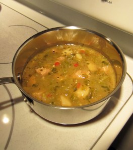 Green-chile stew, Sept. 29, 2012