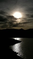 Riding into the sunset