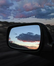 As has become traditional in these outings, a storm chased me out of town, finally catching me in Santa Fe.