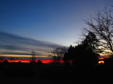 Sunrise ... sunset. ...