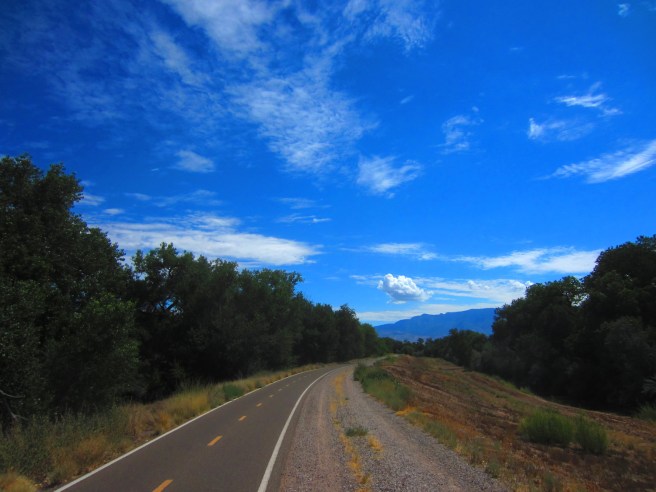 The northbound view.