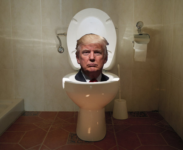 Going down? Don't you wish. ...