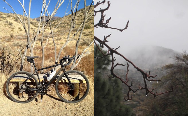 From powdery to pouring.