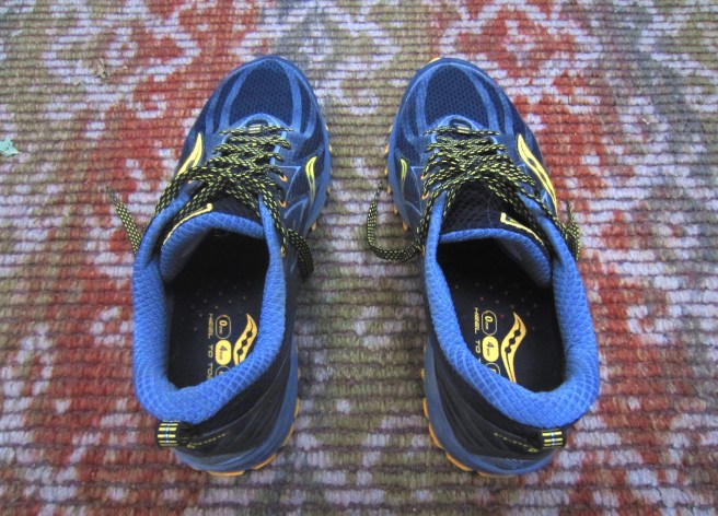 Jogging in a winter wonderland.